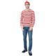Wald Parent Costume Waldo Wally Where Cartoon Child XXL