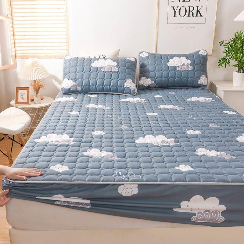 mattress topper protector fitted sheet bed cover bedcover