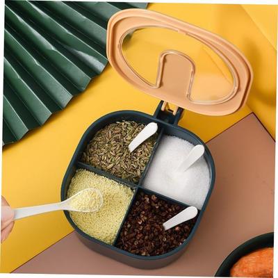 Spice Jar Dustproof Jars For Spices Container Box Seasoning