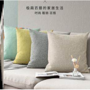 Throw pillow sofa back cushion cover velvet Pillow case 1图片