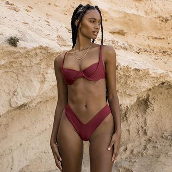 Push Up Bikini Set High Waist Swimwear Brazilian Bathing Sui