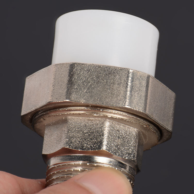 pert内外丝铜铁活接铜活接头2025 324分6分1寸外牙活接pept地暖管