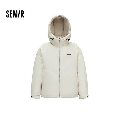 森马2025年冬季男款轻都市连帽羽绒服保暖外套新款107725113124