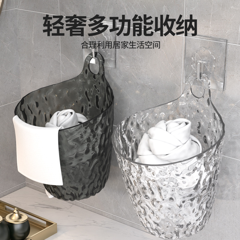 悬挂式收纳桶小号垃圾桶壁挂式