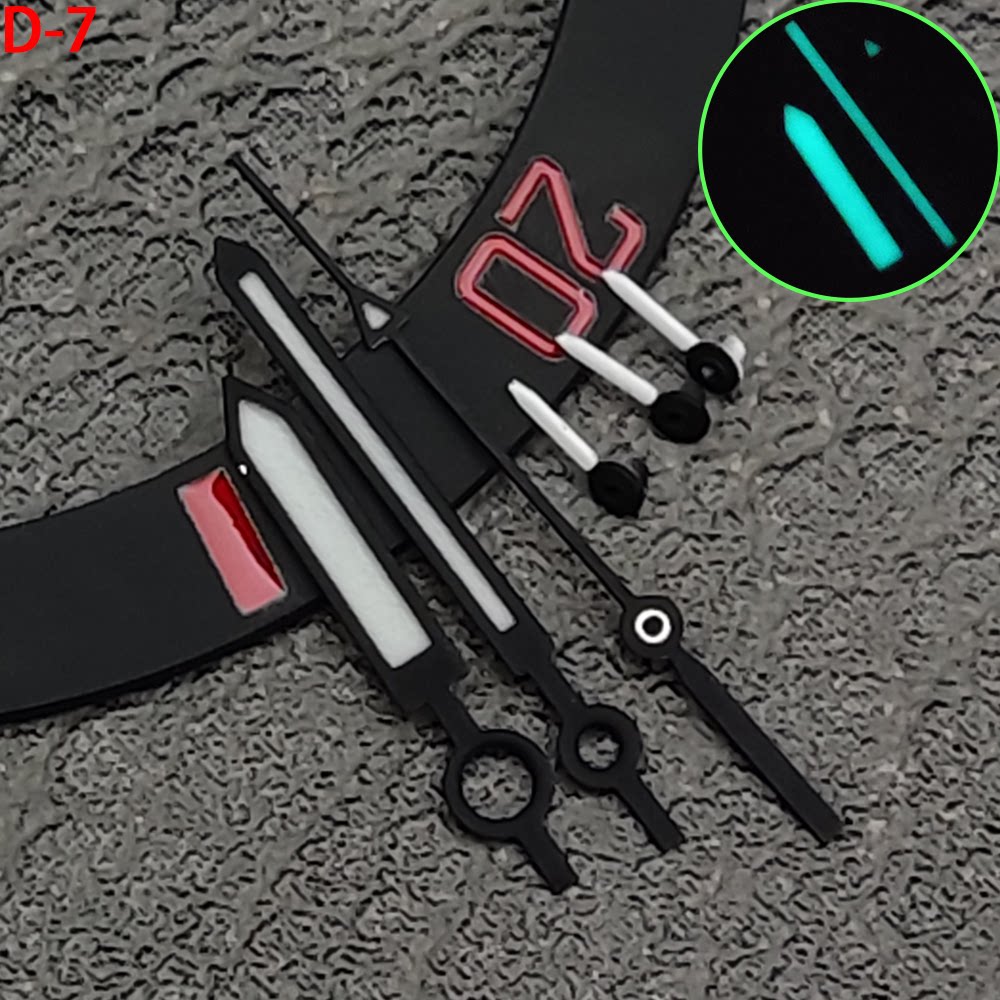 thumbnail for Fashionable Modification Accessories Suitable for Vk63 Movement Multifunction Chronograph Six-Hand Pointer Luminous Hands
