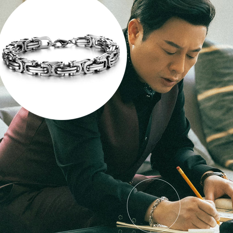 不掉色手链钛钢气质帅气男士百搭