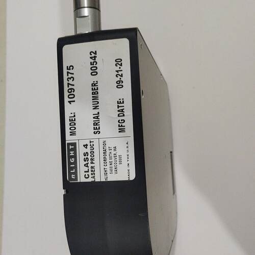 1097375 nLIGHT恩耐激光器光源 工业激光配件议价维修