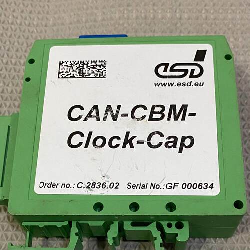 CAN-CBM-CLOCK-CAP C.2836.02 GF 000634 ESD工控模块议价维修