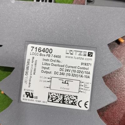 716400 LOCC-BOX-FB 7-6400 继电器 吕策过载电流控制议价维修
