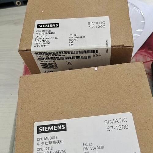 211-1AE40 S7-1200 CPU中央处理器工业工控模块议价维修