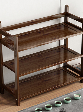 桌面置物架多层办公室内摆件收纳架家用小型多宝阁博古架茶叶架子