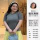 波点少女 大码 胖mm休闲显瘦日常百搭灰色短袖 福饮沸别 T恤 2101