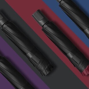 8骨超大号雨伞手动三折叠男女商务双人睛雨两用抗暴风雨太阳伞