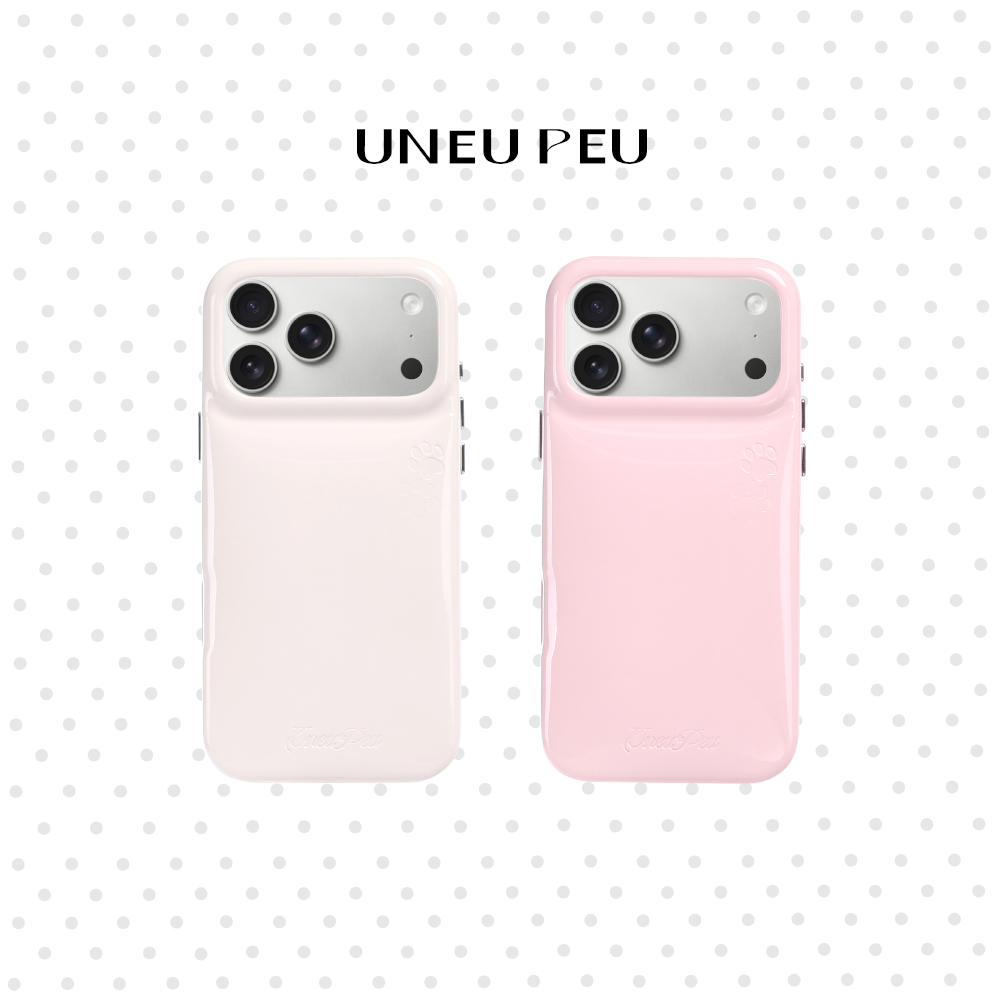 UNEUPEU原创粉色简约肥皂壳适用于苹果16手机保护壳iphone17pro