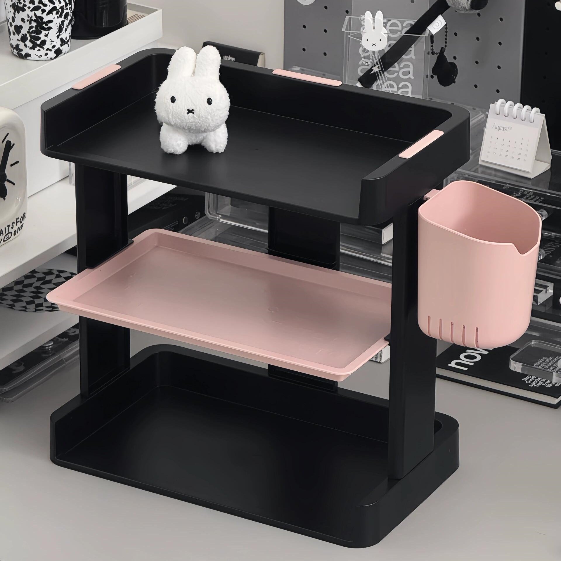 置物架多层收纳架桌面化妆品收纳盒多层收纳神器护肤品台面整理盒,收纳整理,化妆品收纳架,淘宝优惠券,粉丝福利购,淘宝优惠卷