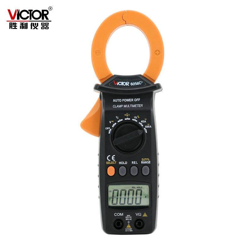 胜利VC6056B/VC6056C+/VC6056D/VC6056E数字钳形表交直流万用表