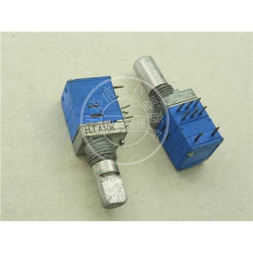 HT 9011双联带开关电位器A10K A20K A5K A50K A500K 轴15MMF