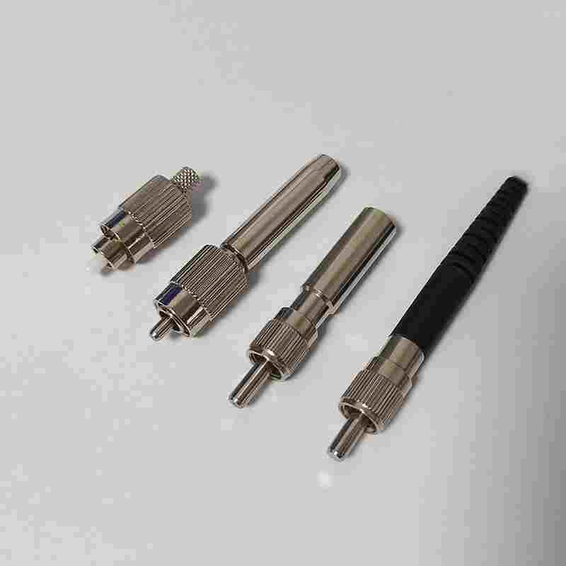 SMA905光纤接头石英光纤连接器散件标准SMA905插芯多模光纤跳线