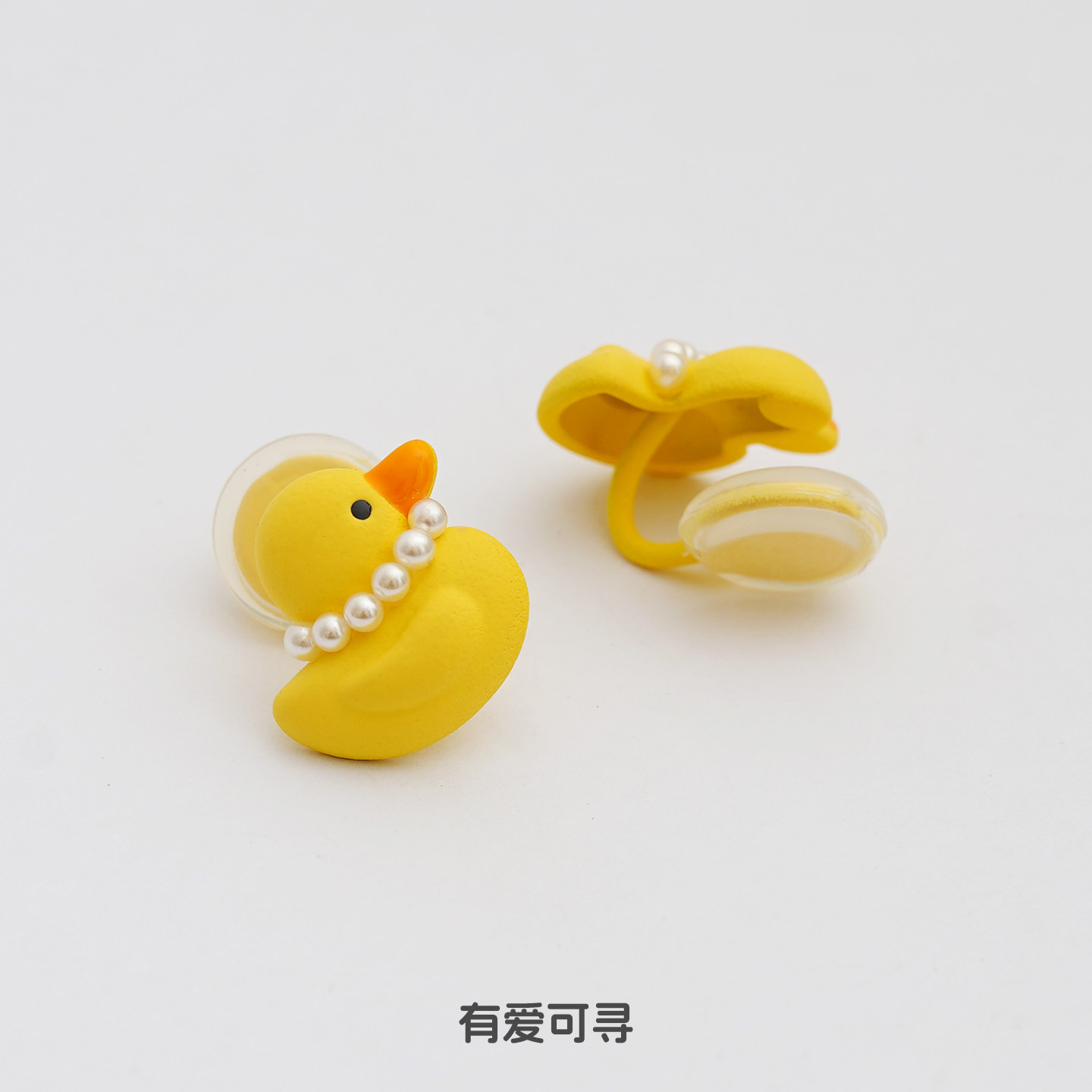 有爱可寻精致可爱日系少女耳夹