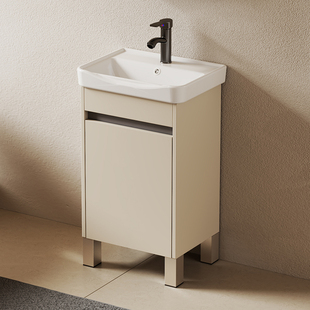 蜂窝铝浴室柜组合落地式洗手盆小户型简易一体阳台洗漱台池洗脸盆