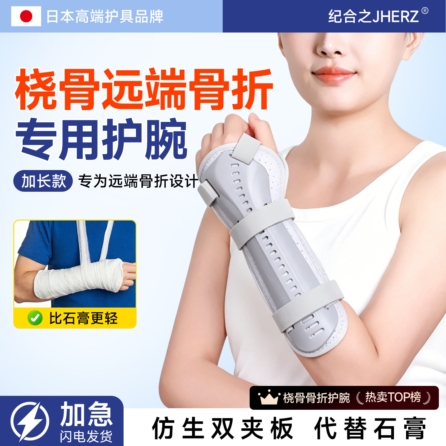 【日本桡骨远端骨折专用护腕】
