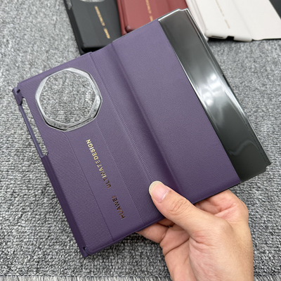 matexts素皮商务皮套全包保护壳