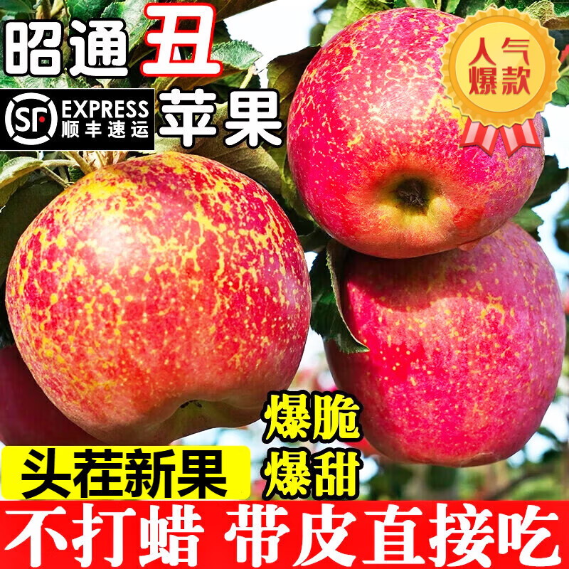 云南昭通丑苹果冰糖心顺丰快递