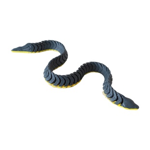 3D打印电鳗玩具鳗鱼模型关节可动仿真海洋动物手办玩偶布景礼物