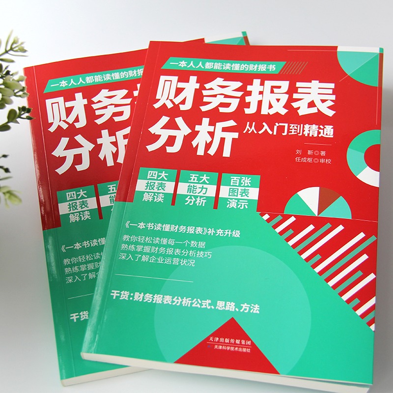 会计零基础财务报表分析从入门到精通教你轻松读懂财务数据财务人员公司财务分析税务成本管理财务基础会计入门零基础自学书籍