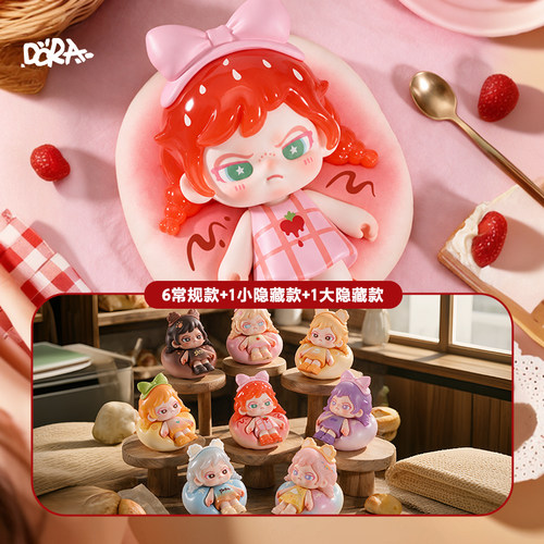 【tnt】DORA 一口小面包系列mini盲盒新品发售