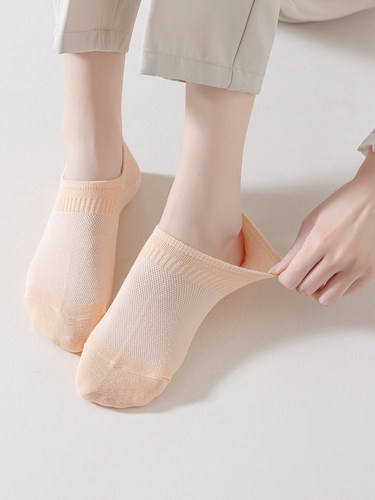 春秋隐形袜女士抗菌防臭船袜