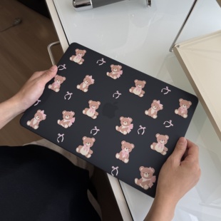 笔记本保护壳matebook D14新款 苹果macbook笔记本保护壳pro 戴尔13.4XPS 微软电脑保护套 泰迪熊