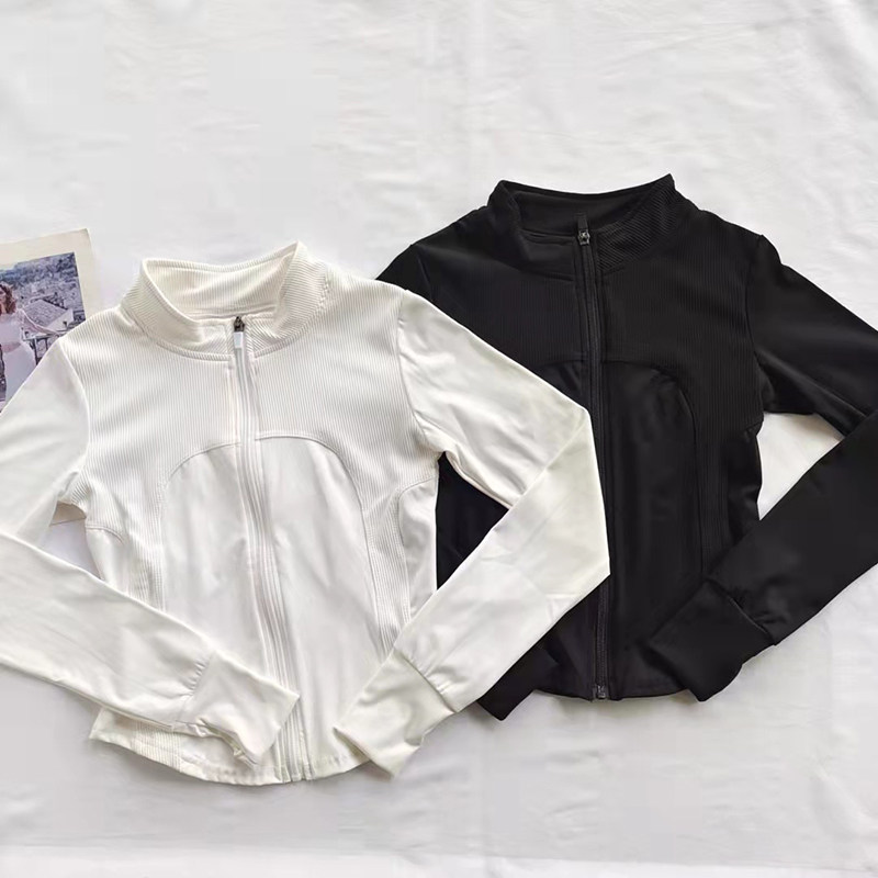 秋冬立领拉链长袖紧身运动速干健身房上衣女透气跑步短款瑜伽外套,运动服/休闲服装,运动茄克/外套,淘宝优惠券,粉丝福利购,淘宝优惠卷