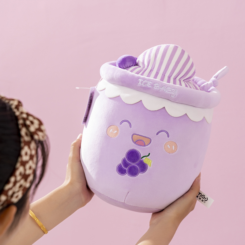 【高品质！】奶茶杯抱枕毛绒玩偶