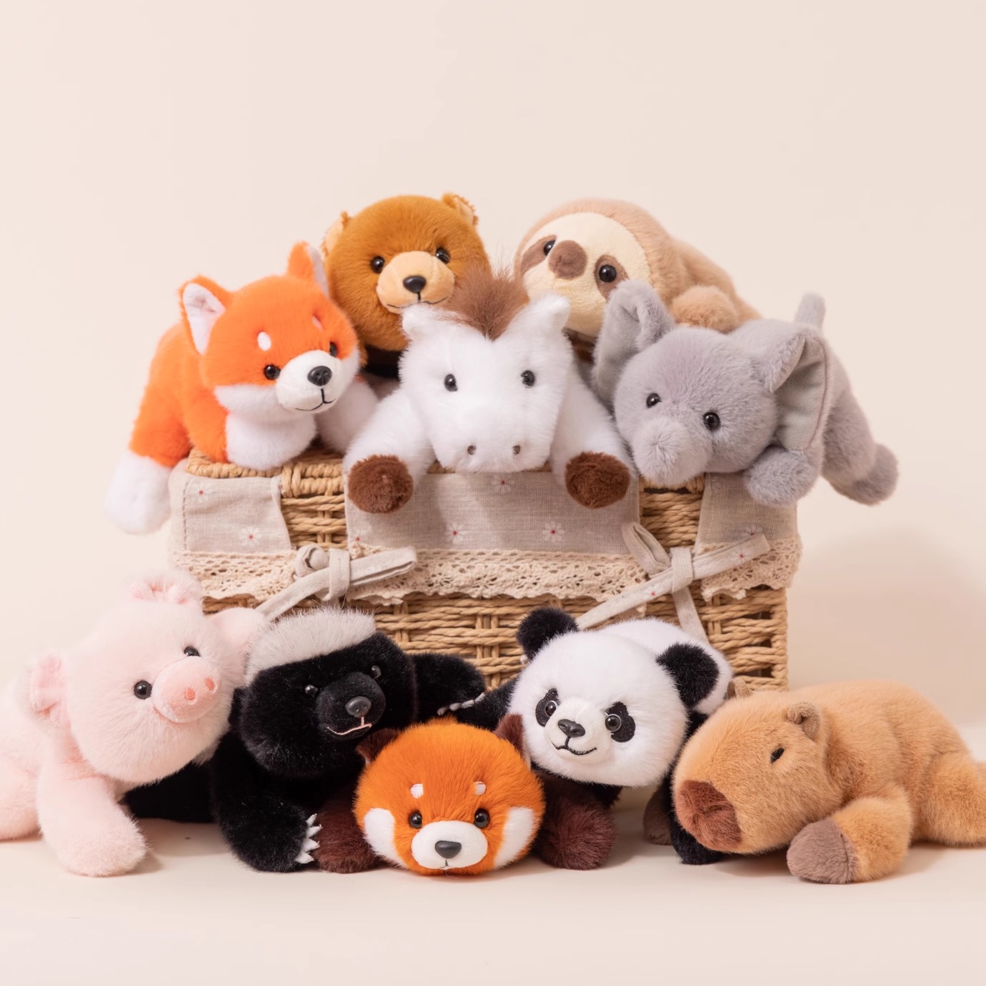 桌伴玩偶·有香味可变化三种姿势