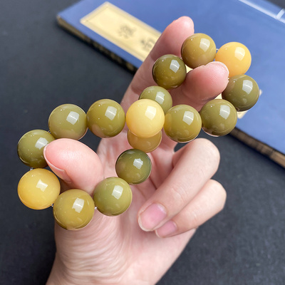 晴好榨菜榨菜菩提根手串