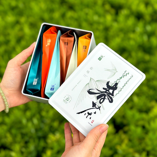 高端武夷岩茶品鉴装 组合正岩肉桂茶大红袍奇兰雪梨水仙 茶叶试喝装