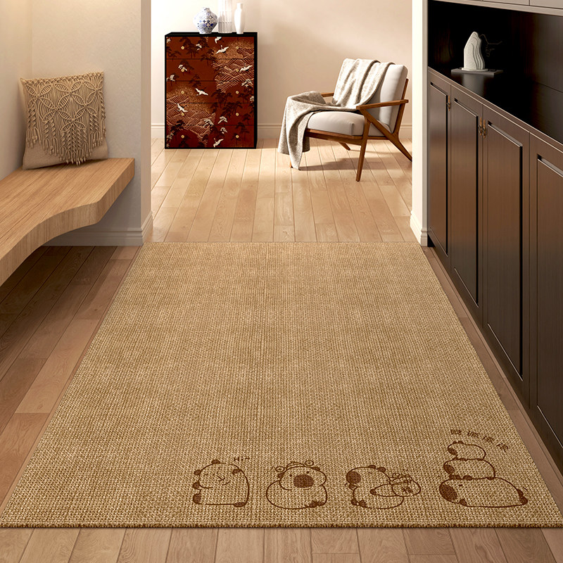 入户门地垫仿剑麻地毯进门玄关门外门口家用25新款门垫脚垫可裁剪,居家布艺,入户地垫,淘宝优惠券,粉丝福利购,淘宝优惠卷