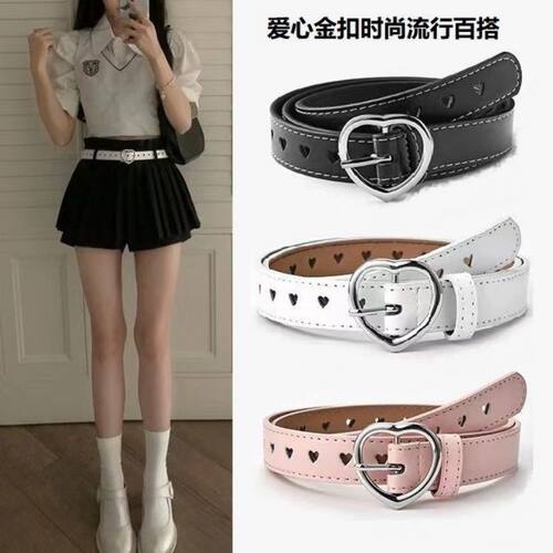 时尚潮流女皮带懒人高级感