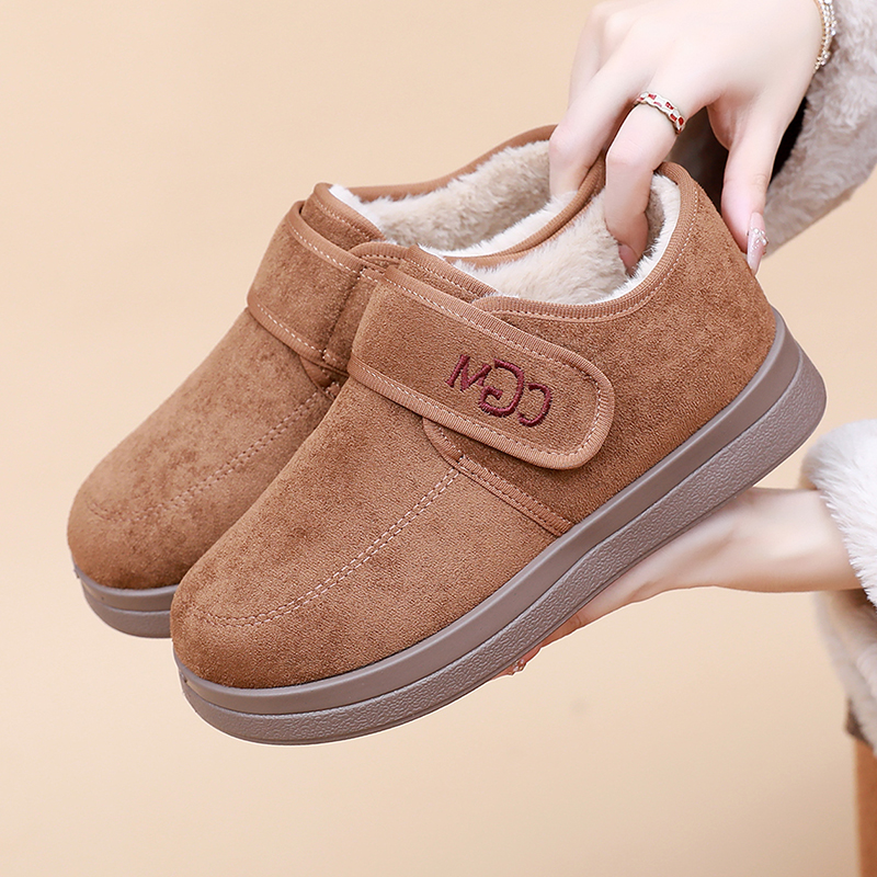 2025冬季老北京棉鞋加绒加厚软底