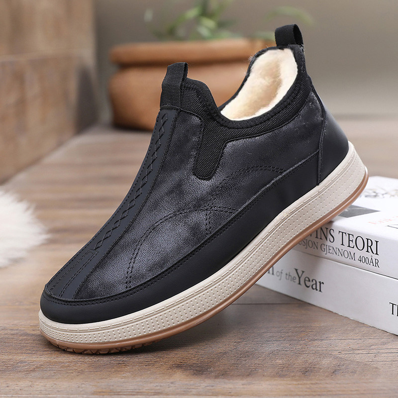 老北京棉鞋2024冬季雪地靴保暖