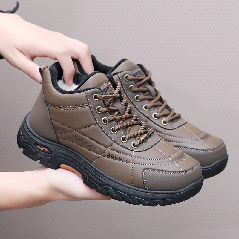 2025冬季老北京棉鞋雪地靴棉靴男