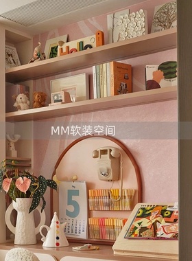 儿童房女孩房书桌创意摆件饰品