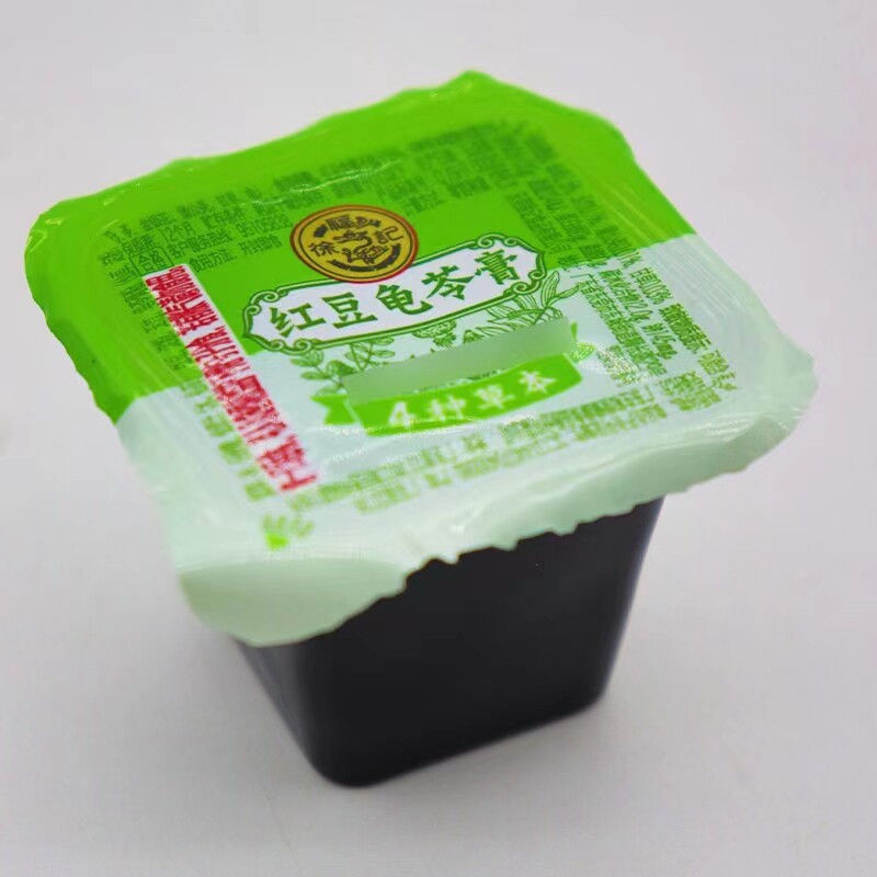 徐福记红豆龟苓膏散装500g小包装果冻夏天休闲网红零食品营养健康