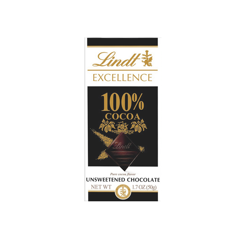Lindt瑞士莲进口特醇排块装可可黑巧克力50%70%78%99%休闲零食