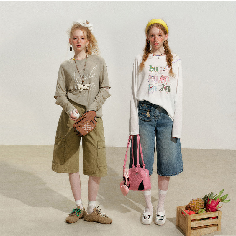 【所有女生的衣橱直播间】【争气主推】IHDXD长袖/中裤/长袖/裤子