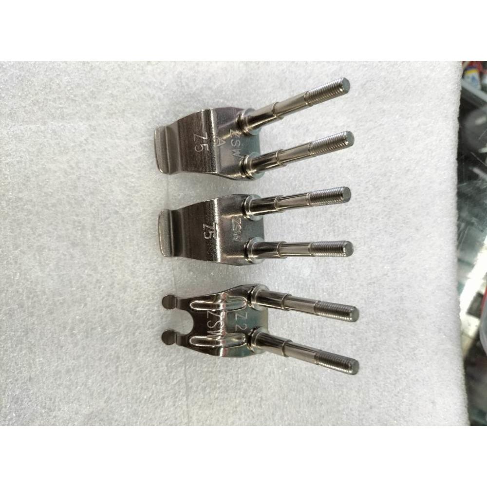 波峰焊钛爪ZSW Z5 Z2志胜威 吉电铆钉爪L型 V型钛合金材质耐高温