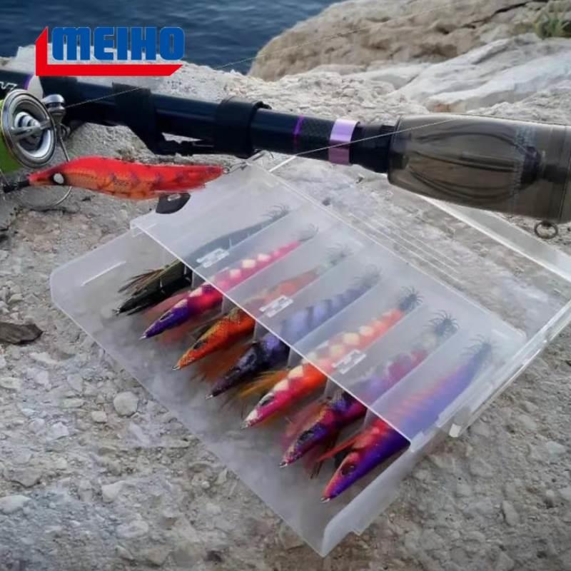 日本明邦EMIHO VW-ES2051木虾盒布卷鱿鱼饵盒路亚盒可清洗假饵盒