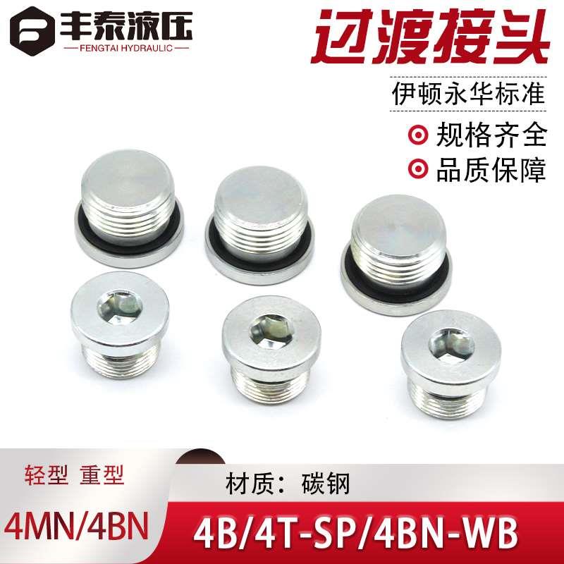 4MN.4BN-WD/4BN镀白锌ED圈组合密封外内六角堵头丝堵油塞堵塞螺塞