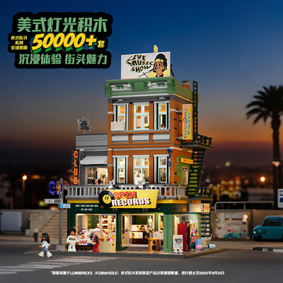 Lumibricks街头系列唱片店